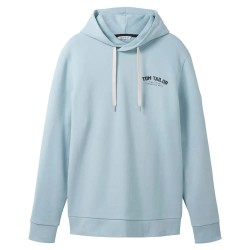 суичър,мъжки,пуловери,tom,tailor,1037751,logo,hoodie,blue,(dusty,mint,blue)