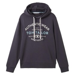 суичър,мъжки,пуловери,tom,tailor,1038744,basic,hoodie,tarmac,grey,(blue)