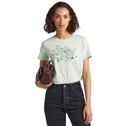 тениска,дамски,тениски,pepe,jeans,alice,short,sleeve,t,shirt,green,(bleach)