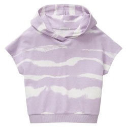 суичър,детски,блузи,tom,tailor,1031531,cropped,oversized,short,sleeve,hoodie,purple,(lilac,batik,stripe)
