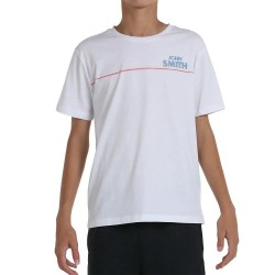 тениска,детски,тениски,john,smith,batell,short,sleeve,t,shirt,white