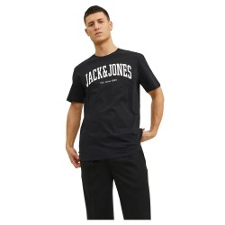 Тениска Jack & jones Josh short sleeve T-shirt - Black (Black) тениска,мъжки,тениски,jack,&,jones,josh,short,sleeve,t,shirt,black,(black)