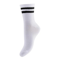 чорапи,дамски,чорапи,pieces,cally,socks,white,(bright,white,stripes,black)