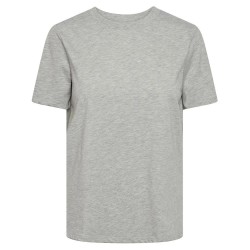 тениска,дамски,тениски,pieces,ria,o,neck,short,sleeve,t,shirt,light,grey,melange,(grey)