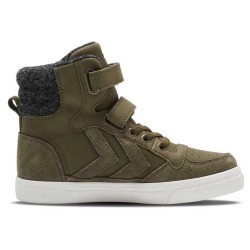 маратонки,детски,маратонки,hummel,stadil,winter,high,trainers,dark,olive,(green)