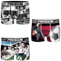 боксерки,мъжко,бельо,freegun,oliver,benji,captain,tsubasa,microfiber,pk5485,boxers,3,units,multicolor,(multicolor)