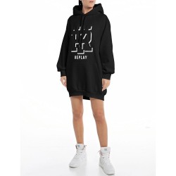 рокля,дамски,поли,и,рокли,replay,w9057a.000.22706,long,sleeve,dress,black