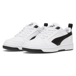 маратонки,детски,маратонки,puma,rebound,v6,lo,trainers,white,(puma,white,puma,black,puma,black)