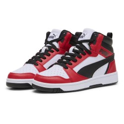 маратонки,детски,маратонки,puma,rebound,v6,mid,trainers,puma,white,puma,black,for,all,time,red,(red,white)