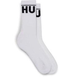 чорапи,мъжки,чорапи,hugo,qs,rib,iconic,cc,10257965,socks,2,units,white,(white)
