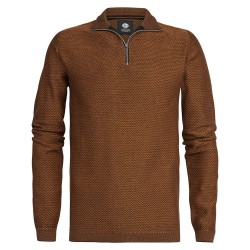 блуза,мъжки,пуловери,petrol,industries,205,sweater,brown