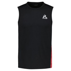 тениска,мъжки,тениски,le,coq,sportif,2320841,training,sp,n°1,sleeveless,t,shirt,black,(black,red)