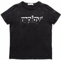 тениска,детски,тениски,replay,sb7404.054.23120m,short,sleeve,t,shirt,black