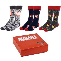 чорапи,мъжки,чорапи,cerdá,marvel,half,long,socks,3,units,multicolor,(multicolor)