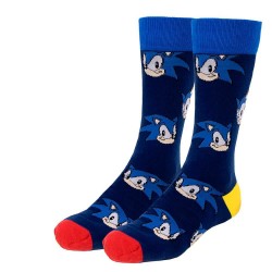 чорапи,мъжки,чорапи,cerdá,socks,sonic,half,long,socks,blue,(blue,red,yellow)