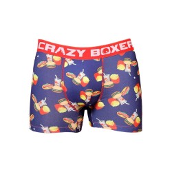 боксерки,мъжко,бельо,crazy,boxer,hamburguer,boxers,blue,(multicolor)