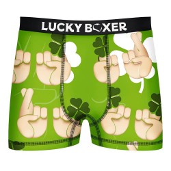 боксерки,мъжко,бельо,lucky,boxer,lb001,boxers,green,(multicolor)