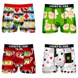 боксерки,мъжко,бельо,lucky,boxer,pk2345,boxers,4,units,multicolor,(multicolor)