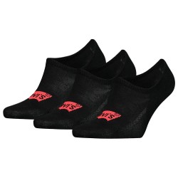 чорапи,мъжки,чорапи,levi´s,®,batwing,logo,recycled,no,show,socks,3,pairs,black