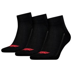 чорапи,мъжки,чорапи,levi´s,®,batwing,logo,recycled,quarter,short,socks,3,pairs,black,(black)