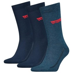 чорапи,мъжки,чорапи,levi´s,®,batwing,logo,recycled,socks,3,pairs,denim,(multicolor)