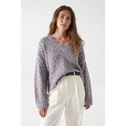 блуза,дамски,пуловери,дамски,плетени,дрехи,salsa,jeans,21007104,sweater,purple