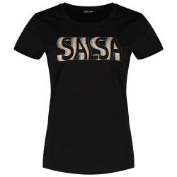тениска,дамски,тениски,salsa,jeans,21007198,regular,fit,short,sleeve,t,shirt,black,(black)