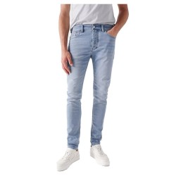 дънки,мъжки,панталони,salsa,jeans,s,activ,skinny,fit,jeans,light,wash,(blue)
