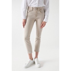 дънки,дамски,панталони,salsa,jeans,secret,crop,slim,fit,21007017,jeans