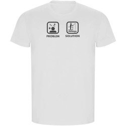 тениска,мъжки,тениски,kruskis,problem,solution,fish,eco,short,sleeve,t,shirt,white