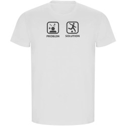 футболна,фланелка,мъжки,тениски,kruskis,problem,solution,play,football,eco,short,sleeve,t,shirt,white