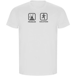 тениска,мъжки,тениски,kruskis,problem,solution,run,eco,short,sleeve,t,shirt,white