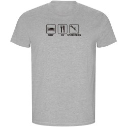 тениска,мъжки,тениски,kruskis,sleep,eat,and,sperfishing,eco,short,sleeve,t,shirt,heather,grey,(grey)