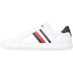 маратонки,мъжки,маратонки,tommy,hilfiger,essential,cupsole,trainers,white