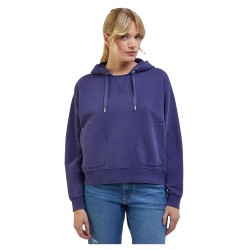 суичър,дамски,блузи,lee,relaxed,hoodie,hoodie,blue