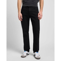 дънки,мъжки,панталони,lee,west,relaxed,fit,jeans,black
