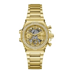 часовник,часовници,guess,fusion,woman,watch,golden,(gold)