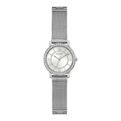 часовник,часовници,guess,melody,watch,silver