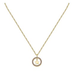 бижутерия,le,petite,story,friendship,yg,amt,hoopstar,405,cm,necklace,golden,(gold)