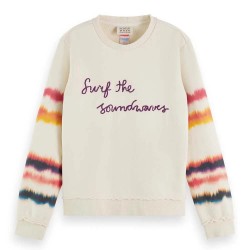 блуза,дамски,блузи,scotch,&,soda,175210,sweatshirt,beige