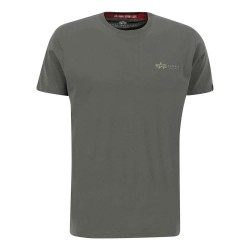 тениска,мъжки,тениски,alpha,industries,air,force,short,sleeve,t,shirt,grey,(green)