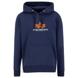 суичър,мъжки,пуловери,alpha,industries,basic,rubber,hoodie,blue