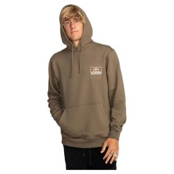 суичър,мъжки,пуловери,billabong,walled,hoodie,brown,(bark)
