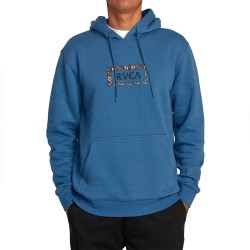 суичър,мъжки,пуловери,rvca,food,chain,hoodie,blue
