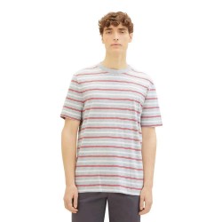 тениска,мъжки,тениски,tom,tailor,1039591,striped,short,sleeve,t,shirt,red,(grey,white,red,yd,stripe)