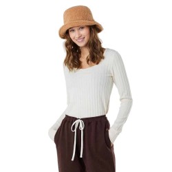 блуза,дамски,пуловери,дамски,плетени,дрехи,rip,curl,cosy,sweater,ecru,marle,(brown)