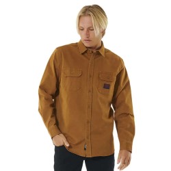 Риза с дълъг ръкав Rip curl Epic long sleeve shirt - Brown (Gold) риза,с,дълъг,ръкав,мъжки,ризи,rip,curl,epic,long,sleeve,shirt,brown,(gold)