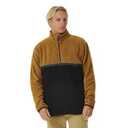 блуза,мъжки,пуловери,rip,curl,journey,polar,full,zip,sweatshirt,brown
