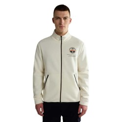блуза,мъжки,пуловери,napapijri,b,argus,full,zip,sweatshirt,white,whisper,(beige)