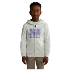 блуза,детски,блузи,napapijri,b,brunt,full,zip,sweatshirt,white,whisper,(white)